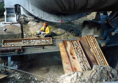 Inspecting and sorting cores